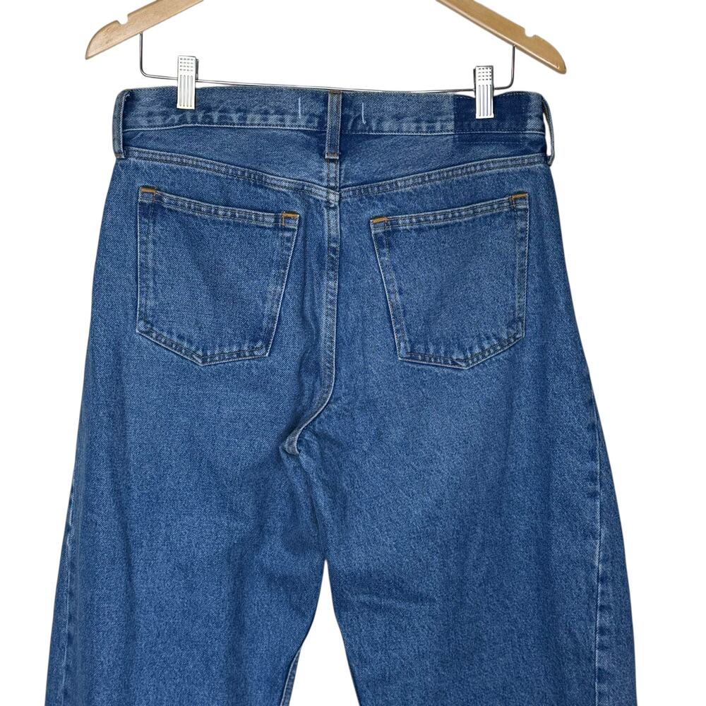 Abercrombie & Fitch Women's The Barrel Jean Mid-Rise Curve Love NWT Size 27R - Picture 9 of 10